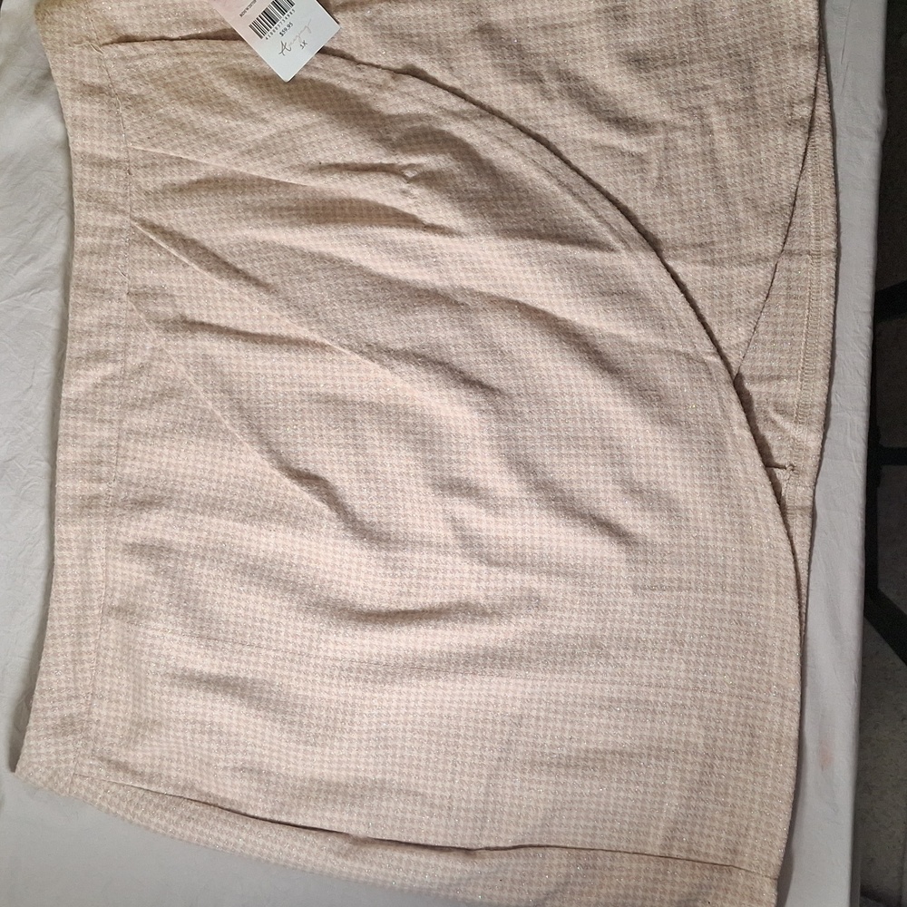 Elegant Asymmetrical Skirt in Taupe by [Brand]